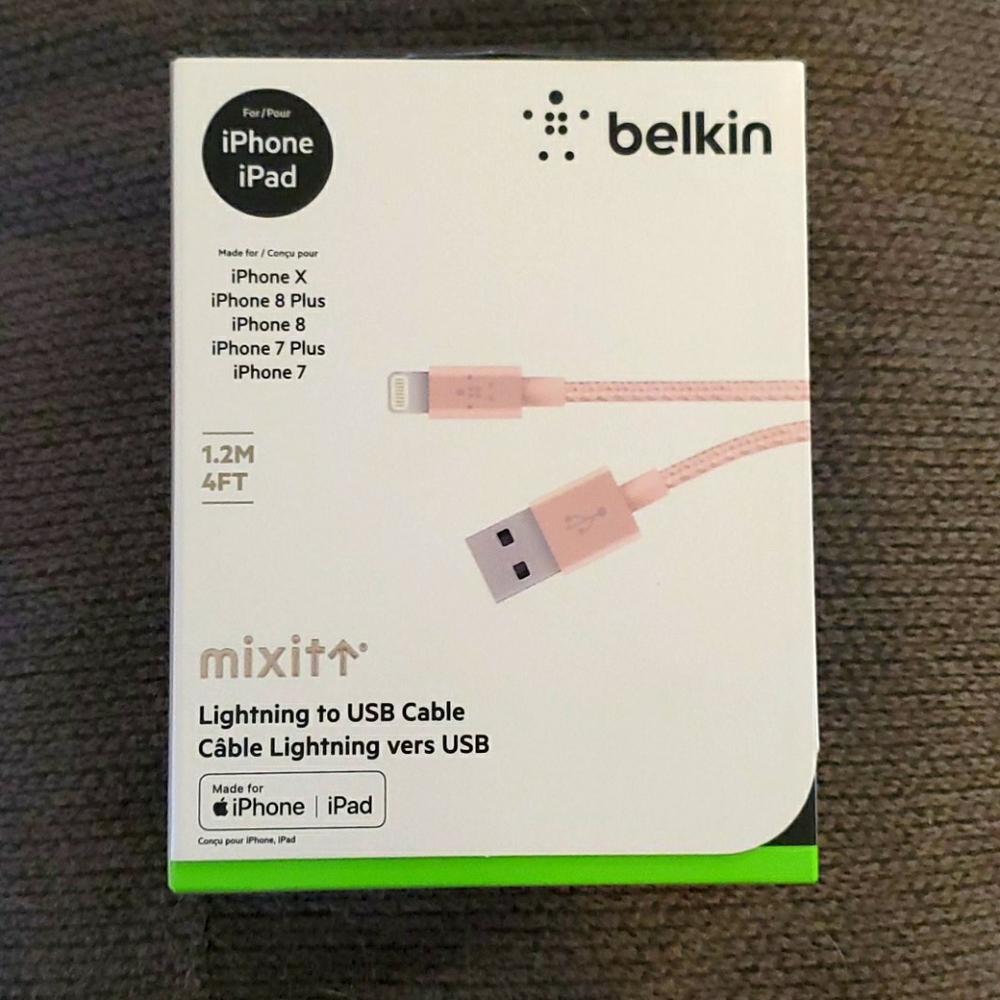 Belkin lightning cable